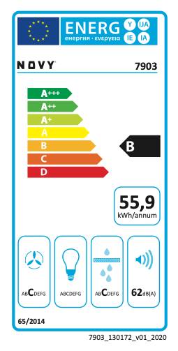 Taque de cuisson avec hotte intégrée Novy 40 002 / Novy Up detail 4