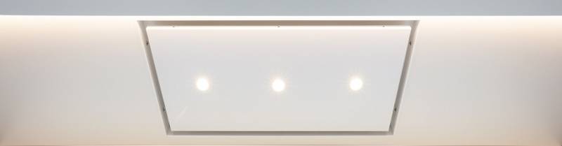 Dampkap inbouwgroep Venduro RA90MMIWHITE vooraanzicht