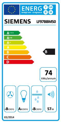 Dampkap eiland Siemens LF97BBM50 detail 6