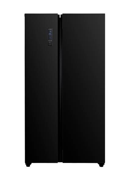 Side/Side + 3 en 4 deurs Exquisit SBS236-041-EB/zwart vooraanzicht