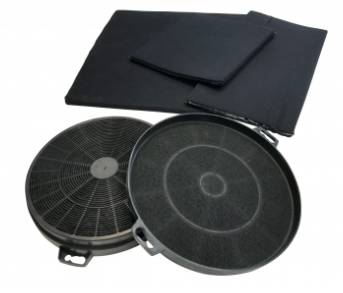 Dampkap toebehoren Venduro KOOLSTOFFILTERVEN vooraanzicht