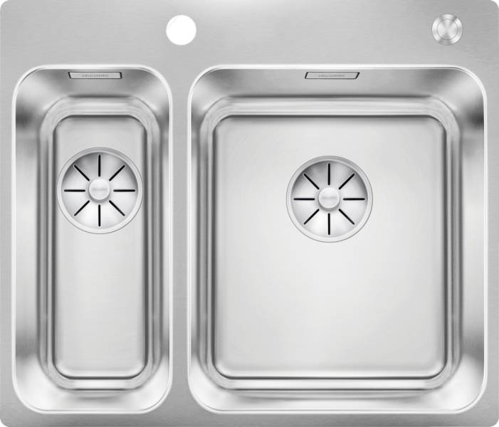 Anderhalve spoelbak Blanco 526132/** vooraanzicht