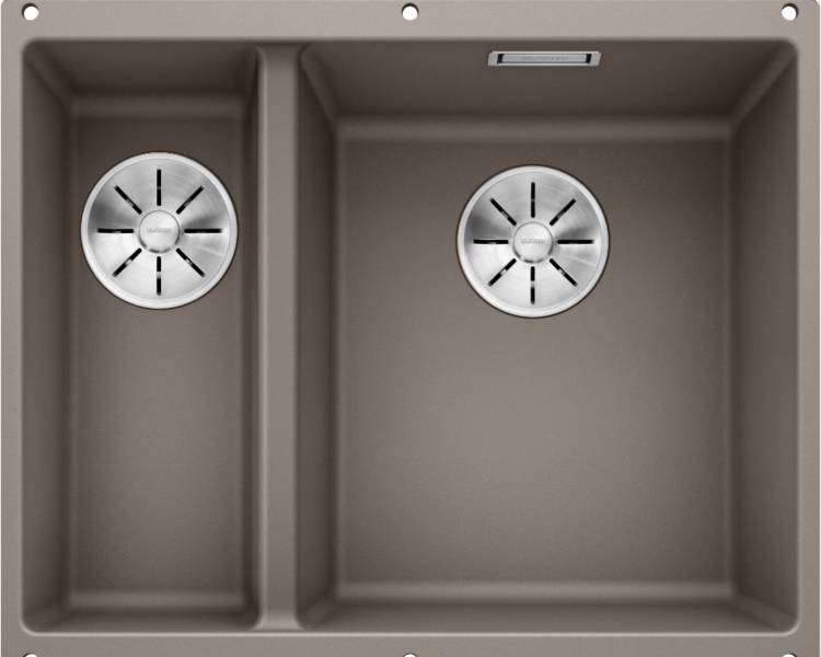 Anderhalve spoelbak Blanco 523565/** vooraanzicht